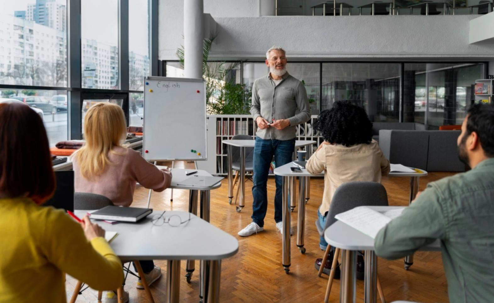 Professionelle Finanzberatung mit Laptop und Unterlagen
